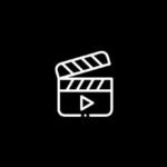 Dark video aesthetic pin board cover